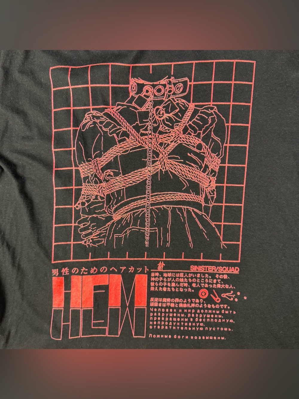 Haircuts for Men Vaporwave T-Shirt Size XL Internet Music Synthwave Japanese Pop
